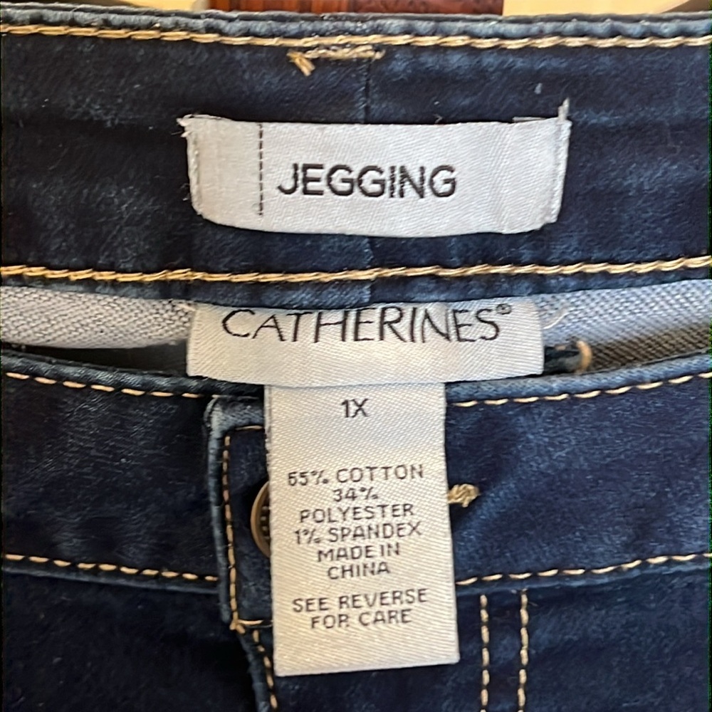 Catherines High Rise Jegging Sz 1X - Picture 3 of 8
